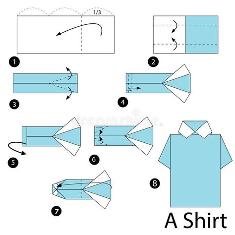 Origami Tie, Origami Clothing, Origami Clothes, Origami Shirt, Shirt Tutorial, Friend Crafts, Cute Paper, Creative Gifts For Boyfriend, Paper Origami