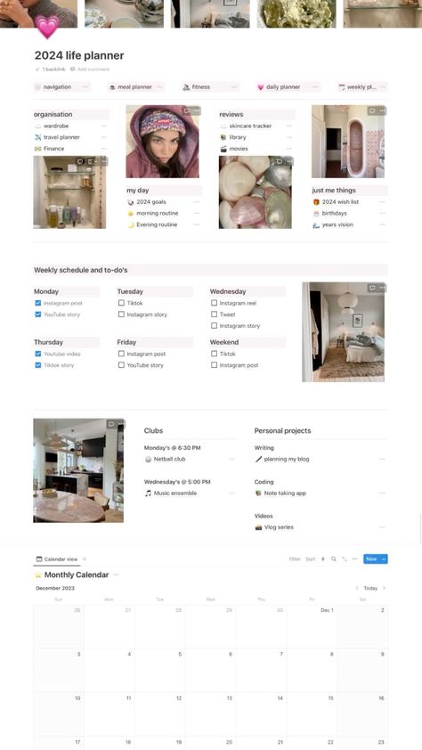 2024 Notion life planner 1458 ✍ Notions Aesthetic, Macbook Planner, Notion Hacks, Event Organizer Planners, 2024 Notion, Business Planner Organization, Notion Calendar, Planning Aesthetic, Notion Inspiration