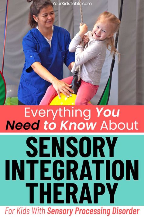 What is sensory integration therapy? Does your child need it? Learn how to get help for sensory issues and what two powerful sensory processing disorder treatment options you have for your child. Early Intervention Occupational Therapy, Sensory Integration Activities, Therapy For Kids, Sensory Seeking, Sensory Integration Disorder, Sensory Integration Therapy, Sensory Disorder, Sensory Therapy, Occupational Therapy Activities