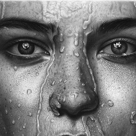 Charcoal Sketches, Realism Portrait, Hyper Realism, Eyebrow Design, Charcoal Sketch, Sketch Ideas, Gcse Art, Pencil Art Drawings, Hyperrealism