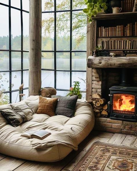 Dream House Interior, Cozy Cabin, Cabin Homes, Dream Rooms, Dream House Decor, House Inspo, Dream Home Design, 인테리어 디자인, House Inspiration