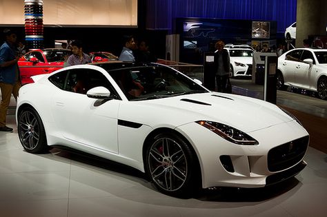 Jaguar F-type R Coupe - white Jaguar F Type White, Jaguar Cars, Top Luxury Cars, Gilles Villeneuve, Jaguar F Type, Jaguar Land Rover, Jaguar Car, Cars Luxury, British Cars