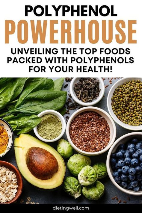 Unlock Polyphenol Powerhouse Secrets: Delve into a world of foods rich in polyphenols, the superheroes for your health. Arm yourself with knowledge and savor the taste of a life fueled by nature's power-packed wonders. 🌿🥑 #Polyphenols #HealthyLiving Polyphenols Food, Loose Weight Diet, Belly Fat Diet Plan, Inflammation Diet, Food Pack, Power Foods, Nutrient Rich Foods, How To Eat Better, Health Eating