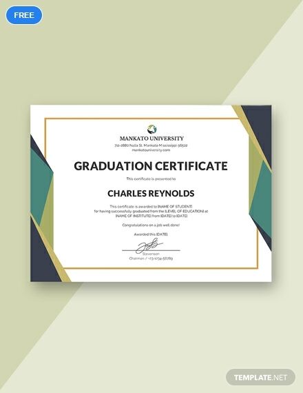 Certificate Design Inspiration, Awards Certificates Design, Certificates Template, Certificate Of Recognition Template, Certificate Layout, Graduation Certificate Template, Graduation Certificate, Free Certificate Templates, Graduation Templates