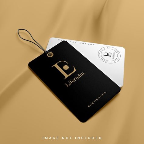 Handtag Labels Design, Hijab Brand, Tag Mockup, Hang Tags Clothing, Labels Design, Label Tag, Personalized Tags, Clothing Labels, Hang Tags