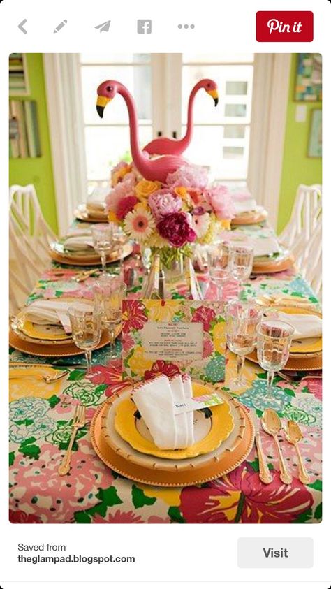 Flamingle Party, Plastic Flamingo, Lila Party, Pink Flamingo Party, Tout Rose, Tafel Decor, Fiesta Tropical, Festa Party, Flamingo Party