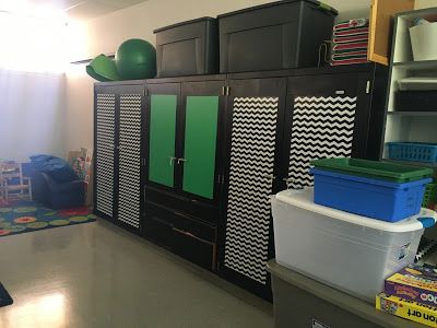 Transform classroom cabinets with contact paper!! Classroom Cabinets, Laminate Cabinets, Contact Paper, Class Ideas, New And Improved, Say Goodbye, Cabinet Doors, Classroom Decor, Classroom Ideas