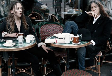 The goddesses | Ann Demeulemeester and Patti Smith | by Annie Leibovitz Walter Van Beirendonck, Best Online Stores, Annie Leibovitz, Suki Waterhouse, Patti Smith, Ann Demeulemeester, Big Love, Will Smith, Style Icons