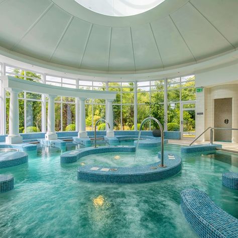 Hotel Gallery |Chewton Glen Hotel and Spa, Hampshire Chewton Glen, Hydrotherapy Pool, Spa Getaways, Spa Menu, Health Spa, Country House Hotels, Dream Pools, Best Spa, Hot Tub Outdoor