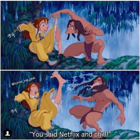 Wife Memes, Tarzan And Jane, Sugar Diet, Purposeful Life, Funny Disney Memes, Wife Humor, Funny Disney, Disney Jokes, Netflix And Chill