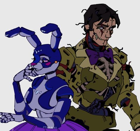 Starbles!!! on Twitter: "Ballora and Springtrap but they switched species… " Ballora And Springtrap, Fnaf Images, Mrs Afton, Fnaf Fanart, Fnaf Sl, Animatronic Fnaf, Circus Baby, Fnaf Movie, Fnaf Comics