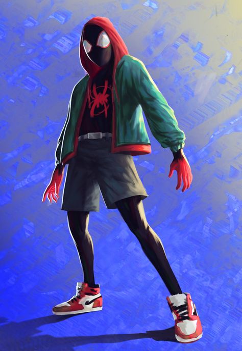 Miles Morales Casual Outfit, Diy Miles Morales Costume, Spider Verse Miles Morales, Spider Verse Miles, Saw The Movie, Spider Man Miles, Spider Man Miles Morales, Spider Man Into The Spider Verse, Ultimate Marvel