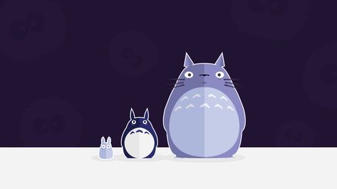 Ghibli Cat, Totoro Movie, Totoro Wallpaper, Cat Bus, Background Computer, Smile Wallpaper, Wallpapers Pictures, Wallpapers Desktop, Neighbor Totoro