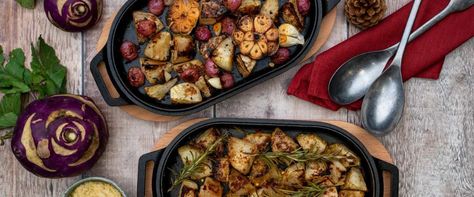 Roast Kohlrabi Two Ways Recipe — Ooni United Kingdom Roasted Kohlrabi, Ooni Pizza Oven, Ooni Pizza, Pizza Oven Recipes, Recipes Vegetables, Roasted Artichoke, Pork Glaze, Pork Steak, Honey Recipes