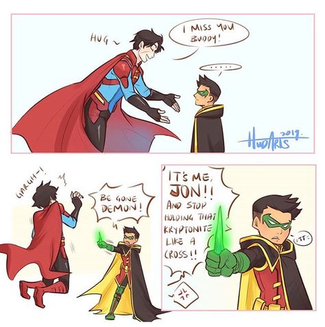 Older Jon #damianwayne #jonkent #jondami #supersons #damijon Batman And His Sons, Damian Wayne X Jon Kent Older, Dami X Jon, Damijon Older, Damien Wayne X Jon Kent, Damijon Comic, Jondami Comic, Damijon Fanart Older, Damian X Jon Fanart