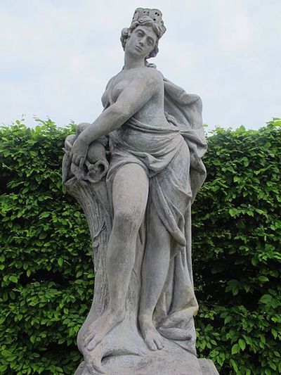 For more about the Greek goddess GAIA and GEOLOGY, see the blog post. Greek Goddess Gaia, Greek Mythology Statue, Goddess Of The Hearth, Gaia Goddess, Goddess Symbols, Ancient Greek Sculpture, Classical Mythology, Greek Statues, Grece Antique