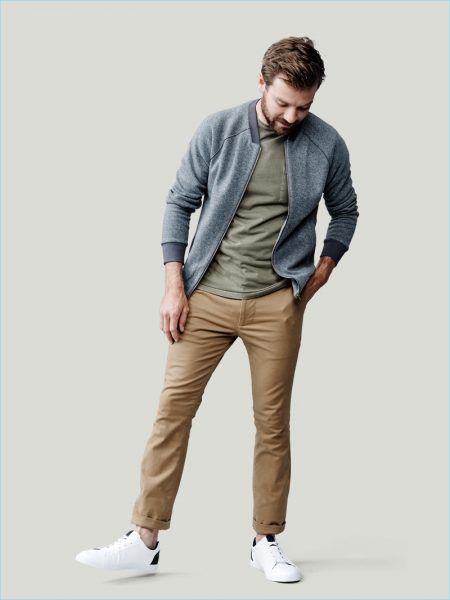 Target Introduces Exclusive Line Goodfellow & Co. Santoor Soap, Elevated Menswear, Leather Sneakers Outfit, College Outfits Men, Grey Pants Outfit, Athleisure Jacket, Elevated Casual, Mens Casual Outfits Summer, Target Clothes