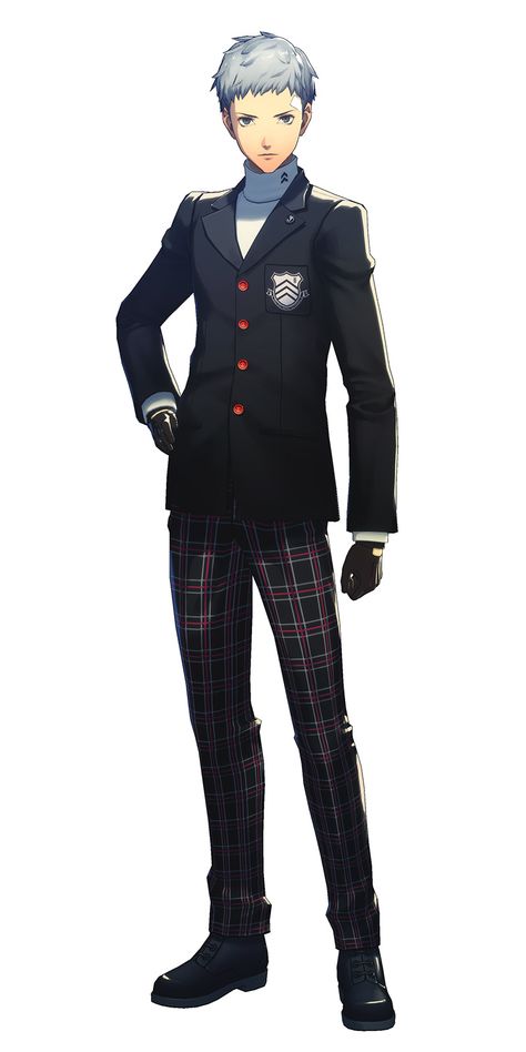 Akihiko Shujin Academy Costume Art - Persona 3 Reload Art Gallery Akihiko Sanada, Persona 3 Reload, Persona 3, Game Character Design, Video Game Characters, Character Designs, Game Artwork, Game Character, Persona