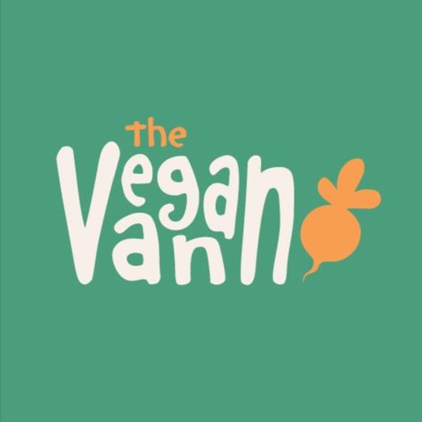 The Vegan van logo by Sofie Designs on Dribbble. Fun, trendy and bright logo. #logo #playful #vegan #food #brand #branding #logo #theveganvan #restaurantbranding #foodlogo #restaurantlogo #healthy #fastfood #beet #beetroot Fun Logos Inspiration, Healthy Logo Design, Farm Logo Inspiration, Healthy Food Branding, Van Logo, Food Brand Logos, Free Business Logo, Vegan Logo, Healthy Logo