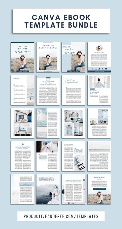 E Book Design, Building Template, Canva Ebook Template, Ebook Template Design, Lead Magnet Template, Pinterest Template, Canva Ebook, Workbook Design, Ebook Design