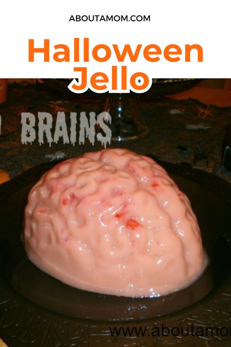 Halloween Jello Brain: A spine-chilling treat that will satisfy your sweet tooth and send shivers down your spine! 🎃🧠👻 Get into the spooky spirit with this eerie and delicious dessert - perfect for your Halloween party Brain Jello, Jello Brain, Witch Finger Cookies, Halloween Jello, Finger Cookies, Mini Bites, Halloween Sweets, Spooky Treats, Green Food Coloring