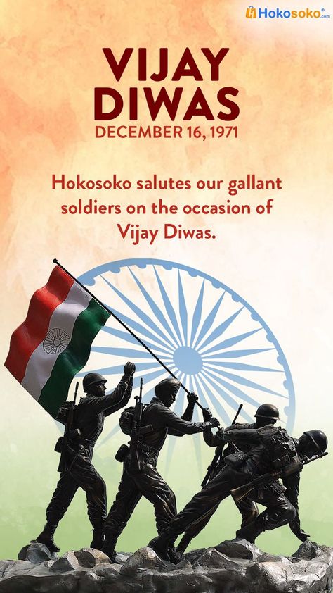 Hokosoko salutes our gallant soldiers on the occasion of Vjay Diwas Vijay Diwas, Good Morning Images, Morning Images, Soldier, Good Morning, Comic Books, Comic Book Cover, Graphic Design, Comics