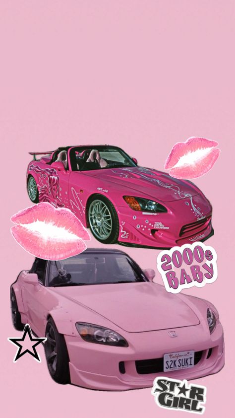 Pink Porche Car, Porche Car, Moto Wallpapers, Pink Grunge, Girls Driving, Graffiti Wallpaper Iphone, Girly Car, Wallpaper Doodle, Y2k Wallpaper