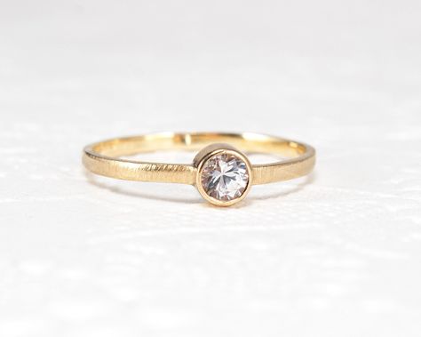 White opal ring