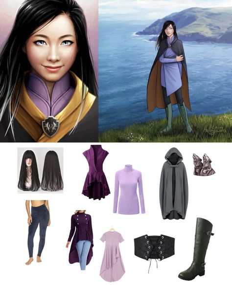 Linh Song is a character from Susan Messenger's Keeper of the Lost Cities book series.  Linh is an elf with hydrokinetic powers and an ally of Sophie Foster.  She also has a twin brother named Tam.  When recreating Linh's look, it's important to remember you may not be able to find exact replicas of her costume.  Instead, focus on similar color palettes and silhouettes.  You can layer a turtleneck under a sleeveless piece, or opt for a darker color or shorter-sleeved tunic instead, depending on Kotlc Costume Ideas, Keeper Of The Lost Cities Costume, Sophie Foster Costume, Kotlc Costumes, Linh Song, Sophie Foster, Twin Costumes, Keeper Of The Lost Cities, Turtleneck Under