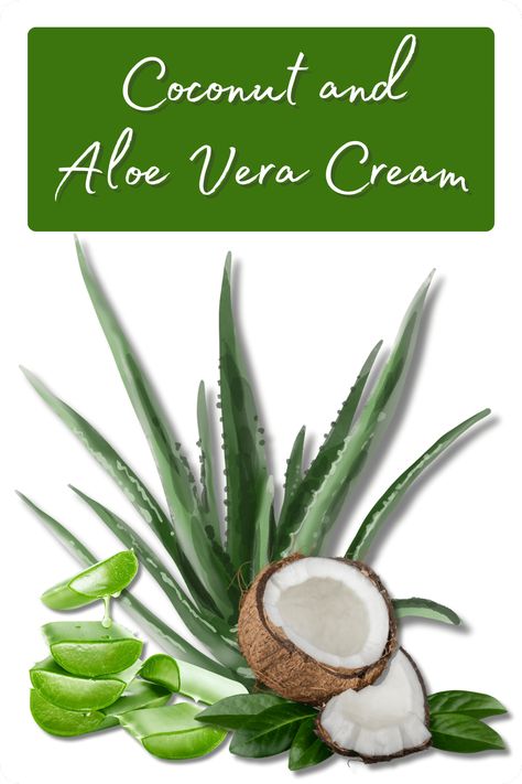 Luxurious Coconut and Aloe Vera Cream Aloe Vera Moisturizer, Aloe Cream, Aloe Vera Cream, Fresh Aloe Vera Gel, Aloe Vera For Face, Aloe Vera For Skin, Aloe Gel, Skin Lotion, Frame Gallery