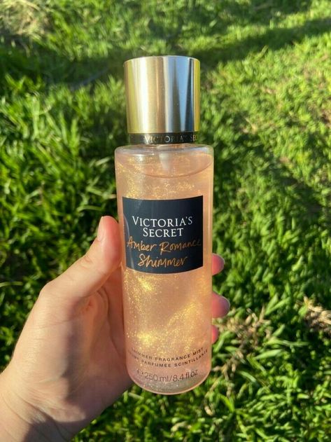 Victoria’s Secret Amber Romance, Victoria Secret Shimmer Mist, Shimmer Perfume, Romance Perfume, Perfume Victoria Secret, Profumo Victoria Secret, Amber Romance, Victoria Secret Body Spray, Victoria's Secret Perfume