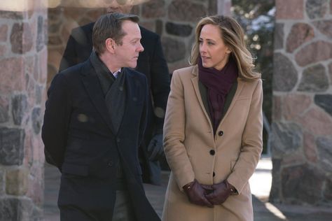 Designated Survivor: First Photos of Kim Raver - Today's News: Our Take | TV Guide Design Thinking Workshop, Kim Raver, Designated Survivor, Timmy Turner, Maggie Q, Design Thinking Process, Church Fits, Kiefer Sutherland, Cop Show