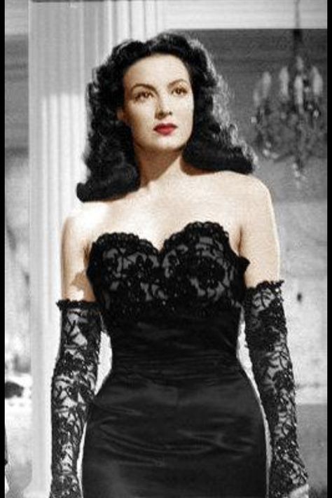 Maria Felix Outfits, Felix Outfits, A Woman, Black Dress, Lace, Black