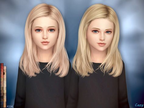 Sims 4 Cc Hair Toddler, Sims 4 Hairstyles, 4 Hairstyles, Jasmine Hair, The Sims 4 Cabelos, Sims 4 Tsr, Sims Baby, Sims 4 Family, The Sims 4 Skin