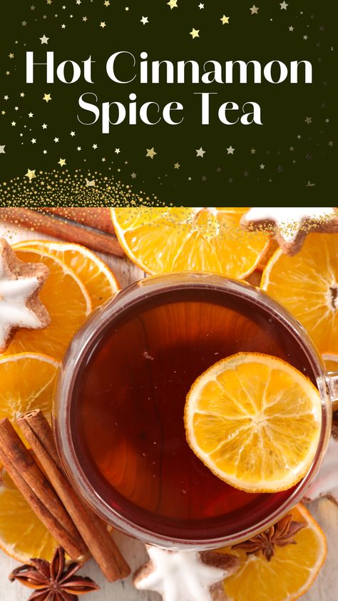 "Cozy up with this delightful tea that’s perfect hot or iced! 🍂☕️ With bold, warming spices like cinnamon and clove, it’s a fall favorite but also makes a refreshing iced tea treat. No need for sugar, but a pinch can bring out even more flavor. Ideal for chilly winter nights, holiday gatherings, or a quiet moment by the fire with a plate of cookies. 🎄✨  #TeaLovers #CozyVibes #HolidaySeason #FallFlavors #IcedTea #SpicedTea #ComfortInACup" Cinnamon Spice Tea Recipe, Evening Tea Aesthetic, Loose Leaf Tea Recipes, Tea Recipes Loose Leaf, Spiced Tea Recipe, Clove Tea, Hot Tea Recipes, Spiced Tea, Food Bars