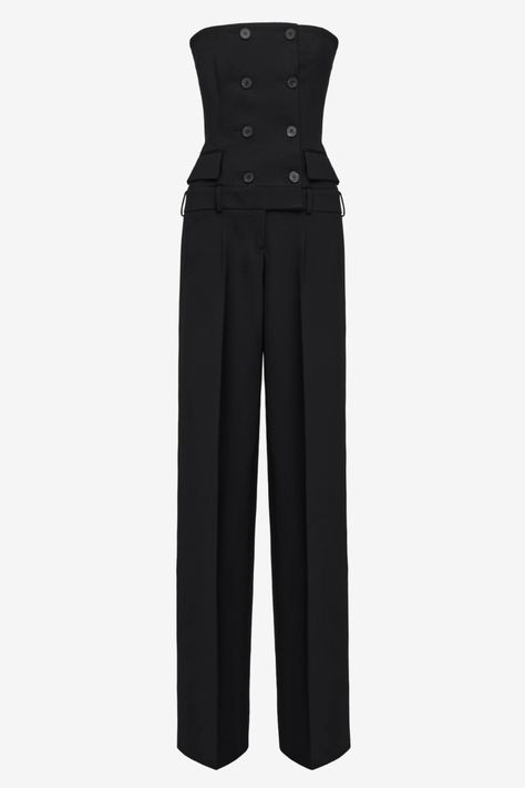 Bustier Jumpsuit, Style Moodboard, Tailored Pants, Fall 2023, Kentucky Derby, Alexander Mcqueen, Jumpsuit Romper, Personal Style, Ralph Lauren