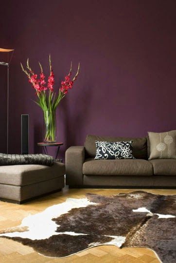 Purple Accent Walls, Purple Living Room, Living Room Paint Color Ideas, Living Room Paint Color, Paint Color Ideas, Living Room Decor Colors, تصميم للمنزل العصري, Garden Arches, Living Room Red