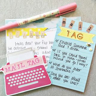 100 mail tag questions! Mail Tag, Penpal Ideas, Snail Mail Letters, Penpal Letters, Snail Mail Inspiration, Pocket Letter Pals, Snail Mail Art, Snail Mail Pen Pals, Flip Books