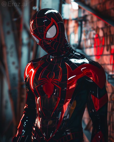 Spiderman - Black & Red 🕸️ Which one is your favourite? Please “Like, Share, Comment and Follow” if you enjoy my. content and want to… | Instagram Red And Black Spider, Mcu Comics, Spiderman Black, Comics Anime, Miles Morales Spiderman, Black Spiderman, Spiderman Pictures, Marvel Comics Art, Spiderman Art