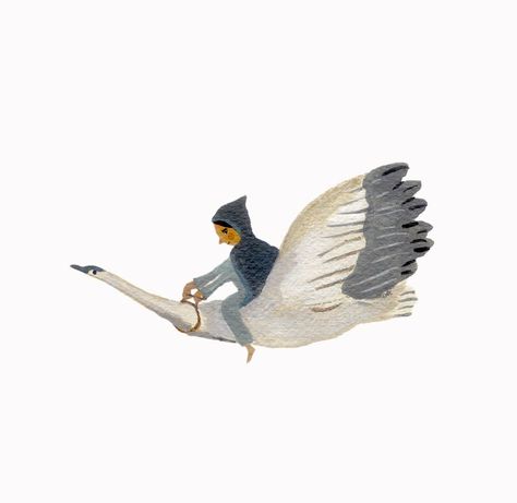 Geese Flying, Gemma Koomen, Goose Art, Goose Illustration, Goose Drawing Illustration, Gemma Koomen Illustration, Flying Goose Illustration, Goose Poster, Goose Illustration Drawings