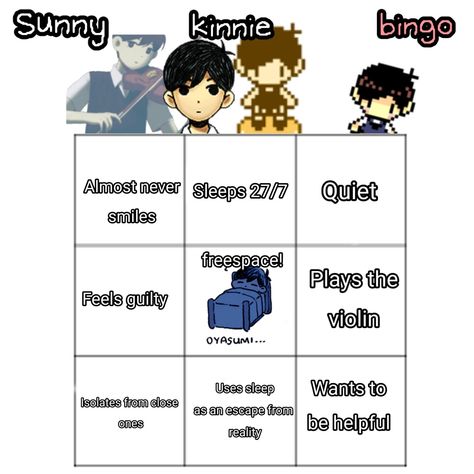 SUNNY KINNIES ARE LITERALLY TH3 BEST WHAT Sunny Kin Bingo, Sunny Kinnie Board, Sunny Kinnie Moment, Sunny Kinnie Bingo, Kinnie Bingo, Kin List, Deez Nuts, Dumpster Fire, Photo Boards