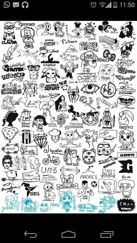 Firmas Web Doodle, Doodle Icons, Notebook Doodles, Penanda Buku, Sketch Note, Notebook Drawing, Hand Doodles, Doodle Icon, Sketch Notes