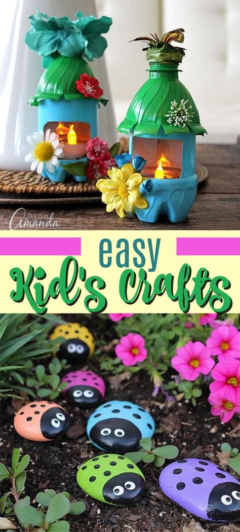 After School Crafts For Kids, Rainy Day Arts And Crafts, Elder Crafts, Elder Activities, Recycled Crafts Kids Projects, Snail Craft, Easy Crafts For Teens, Recycled Crafts Kids, Quick And Easy Crafts