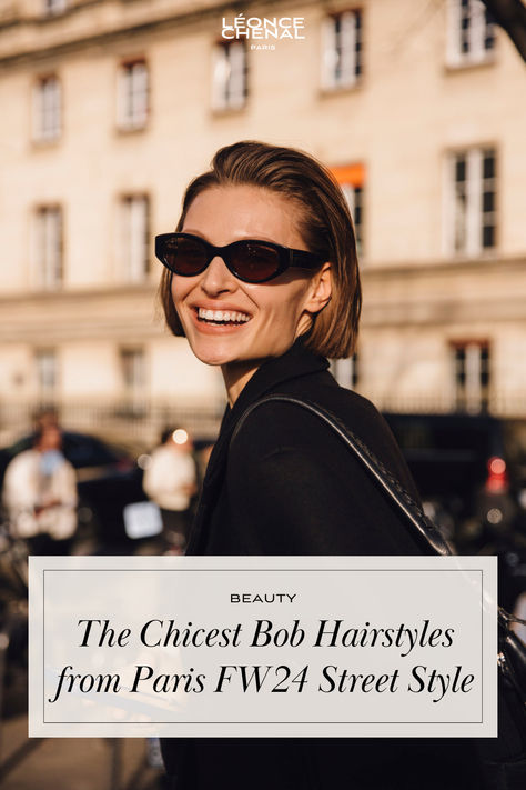 Explore the most stylish bob hairstyles from Paris Fashion Week FW24 street style. Get inspired by the latest chic cuts. Photo: Launchmetrics Spotlight French Bob Outfit Parisian Chic, Parisian Haircut, French Women Hairstyles, Paris Chic Style, Bobs Outfit, Parisian Hairstyles, Paris Hairstyles, French Hairstyles, French Street Style