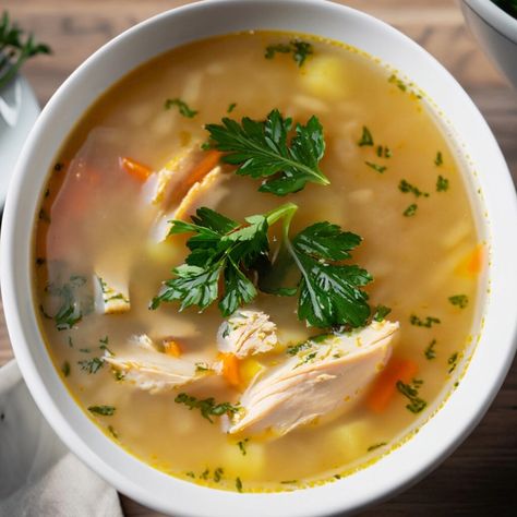 How To Serve The Miracle Chicken Soup At Its Best? Chicken Stock Soup, Chicken Parts, Thai Coconut Chicken Soup, Magic Chicken, Health Soup, Stock Recipes, Homemade Chicken Stock, Chicken Soup Recipe, Soup Chicken