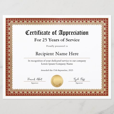 Years Of Service Recognition, Employee Appreciation Awards, Appreciation Certificate, Magic Eye Pictures, Editable Certificates, Eye Pictures, Certificate Of Appreciation, Award Certificates, Good Employee