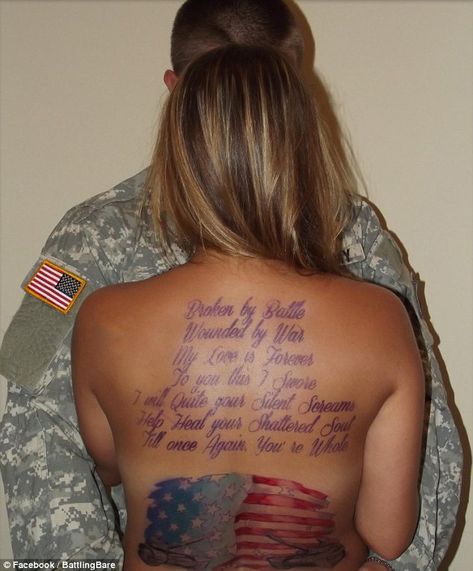 Marine Wife Tattoo, Army Tattoos For Women Military, Military Tattoos Women, Army Tattoo Ideas For Women, Army Mom Tattoos, Military Tattoos For Men, Army Wife Tattoos, Us Army Tattoos, Fallen Soldier Tattoo