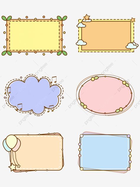 กรอบข้อความ Png น่ารัก, Frame Clipart Border, Explosion Clipart, Bubble Border, Cloud Border, Frame Cartoon, Cloud Clipart, Sticker Frame, Clipart Frames