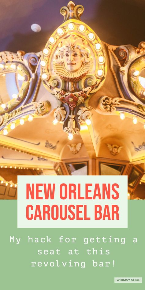 Carousel Bar New Orleans, Hotel Monteleone New Orleans, French Quarter Map, French Quarter Hotels, French Quarter Restaurants, New Orleans Bars, Things To Do List, Nola Trip, New Orleans Christmas