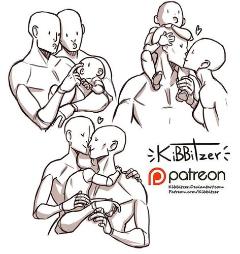 Family reference sheet -PREVIEW- Parent Art Reference, Parents Reference Drawing, Parent Pose Reference Drawing, Parents Pose Reference, Baby Refrences, Parent Poses Drawing, Family Pose Drawing, Parent And Child Poses, Parent And Child Poses Drawing